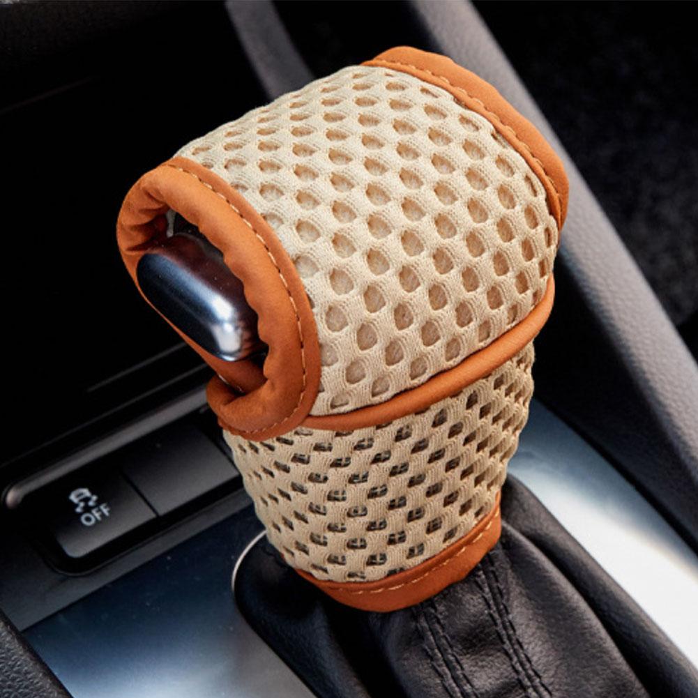 Car Shift Knob Cover Gear Shift Non Slip Grip Handle Protective Covers Universal Gear Automatic Car Interior Accessories