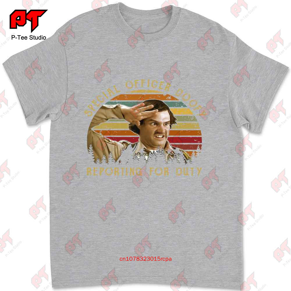 Special Officer Doofy Dave Sheridan Scary Movie T-shirt SBVC