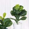 Party Supplies Courtyard Ornament Fake Plants Faux Leaves Lifelike Greenery Artificial Ficus Branch