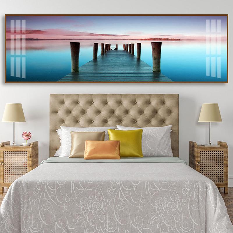 Картины с природными пейзажами, снегом, горами, озерами, плакатами и принтами, настенные художественные изображения, современная спальня, гостиная, домашний декор