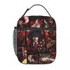Hellsing Anime Insulated Lunch Bags Leakproof Reusable Thermal Bag Lunch Box Tote College Picnic Food Handbags