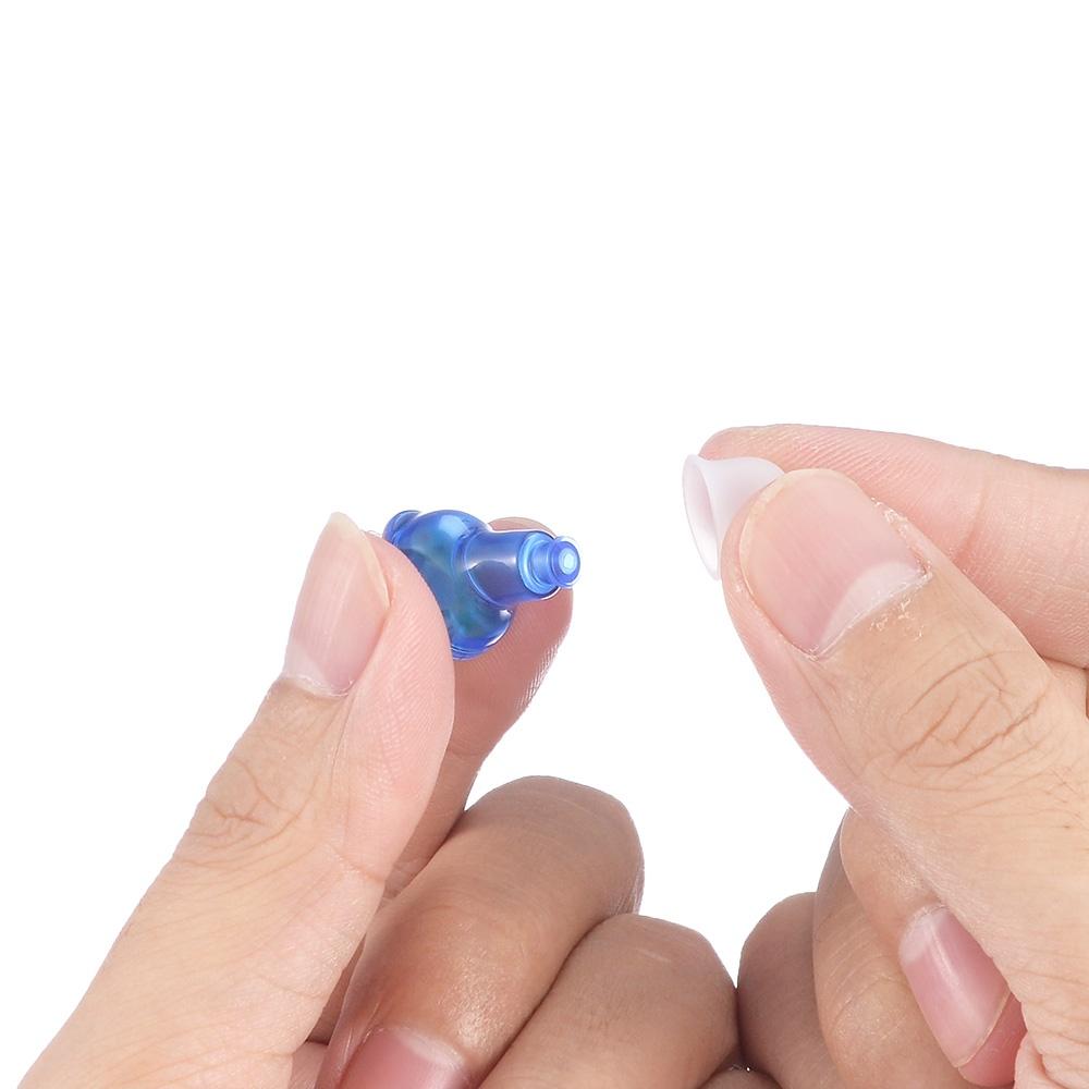 1 пара цифровых перезаряжаемых слуховых аппаратов ITE, мини беспроводной усилитель слуха с шумоподавлением для детей, взрослых, пожилых людей