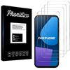Защитная пленка для экрана - Phonillico® - Fairphone 5 - Набор из 4 штук - Закаленное стекло - Устойчива к царапинам