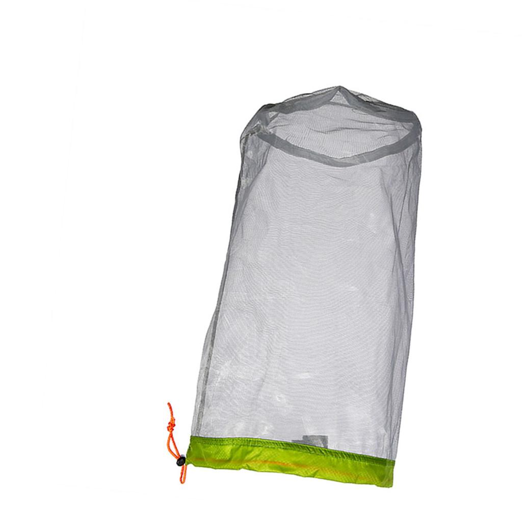 Ultralight Mesh Drawstring Sack Outdoor Travel Hiking Camping Stuff Storage Bag