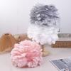 1Pc Modern Feather Lampshade, Perfect For Bedroom & Study Reading Lights, Fits Table Lamps & Chandeliers
