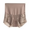 Women Panties Flower Print High Waist Tymmy Control Thin Slimming Butt-lifted Soft Anti-septic Female Intimate Clothes Underpants Underwear