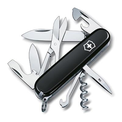 Многофункциональный инструмент Climber Black для активного отдыха на природе, включает пилу и плоскую отвертку, 1.3613