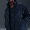 Nike X Stussy Jackets Unisex Obsidian Color Detachable Hood Moderate O