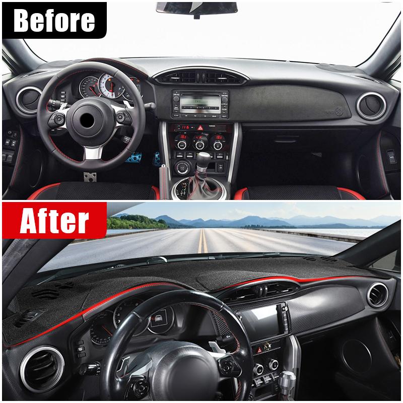For Toyota 86 For Subaru BRZ 2012 2013 2014 2015 2016 2017 2018 Car Dashboard Sun Shade Cover Non-slip Mat Accessories