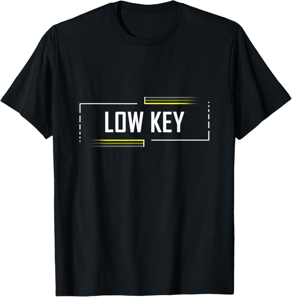 Low Key Meme Shirt Teen Meme Funny Saying Gen Z Slang T-Shirt