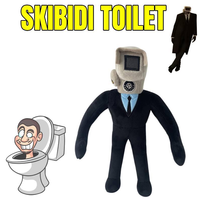 Мягкая и удобная плюшевая игрушка Skibidi Toilet, идеально подходящая для декора и игры