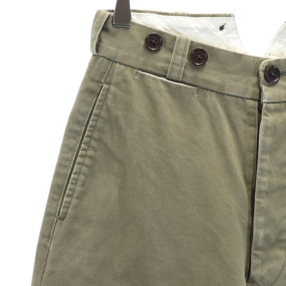 Nigel Cabourn сделано в Японии Армейские брюки 6 Оливковые военные Женские Б/У