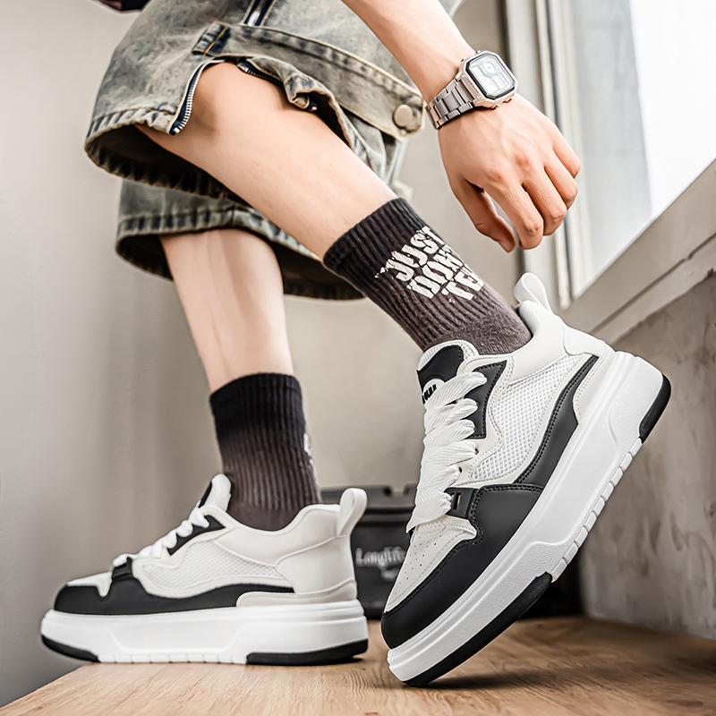 Men 's Casual Four Seasons Fashion Students Comfortable Sneakers Boys Trending Soft Sole Breathable Shoes