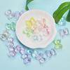Hanmade Rabbit Bear Arcylic Beads Fashion Gifts 20Pcs Transparent For Jewelry Making Cartoon Cute DIY Findings
