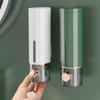 Non-Perforating Soap Dispenser Hand Sanitizer Wall Hanger Press Dispenser Home Hotel Shower Gel Shampoo Box Wall Mount