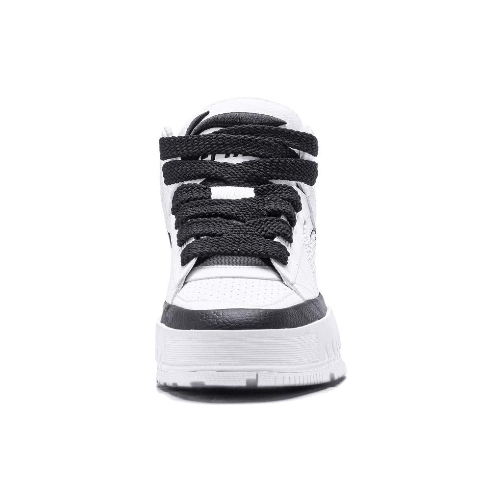 Кроссовки Li Ning Mileage Casual Universal, нескользящие, износостойкие, средней высоты, для скейтбординга, женские, белые, черные, AGCT284-1