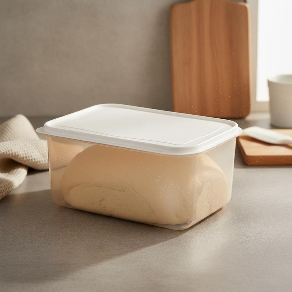 Bread-Making Proofing Box Airtight Closure Bread-Making Fermentation Box Bread Fermentation Container Transparent Design