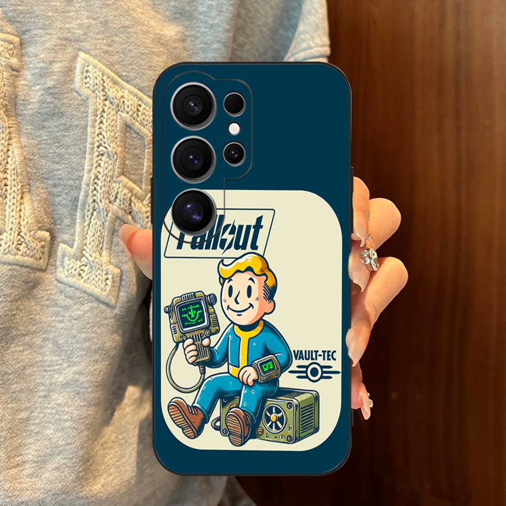 F-Fallout S-Series 4 Крутой Игровой Чехол для Телефона для Samsung S 24 Fe 25 Ultra Plus 20 Lite 21 30 22 23 24 22 Ultra 5G Fundas