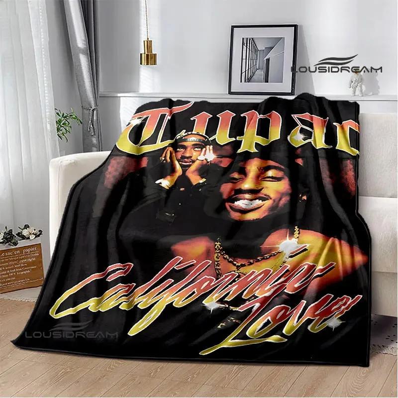 2PAC хип-хоп певица модное одеяло с принтом теплое одеяло мягкое и удобное одеяло домашнее дорожное одеяло подарок на день рождения