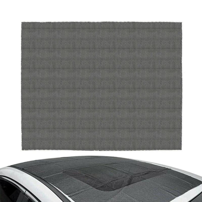Car Roof Mat Anti Slip PVC Auto Cargo Luggage Mat 120x100cm Trunks Roof Bag Protective Cover For SUV Vehicles Accessories