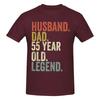 Unisex 50th Birthday For Unisex Vintage Dad Born In 1976 Husband T Shirt Vintage Cotton Unisex Clothing