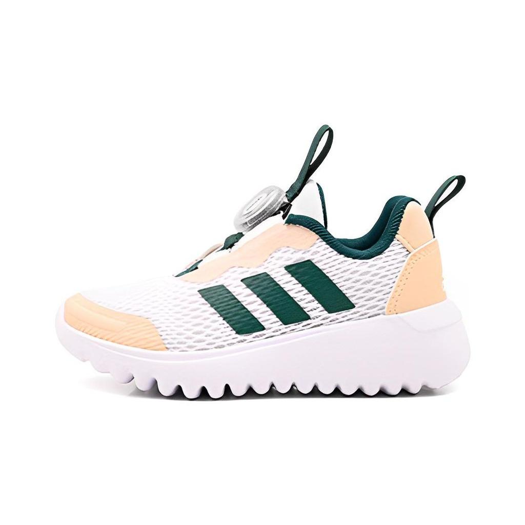 Adidas Activeflex Boa 3.0 Durable Comfortable Breathable Low Top Kids Running Shoes Kids Running Shoes Off-White Green IG0587