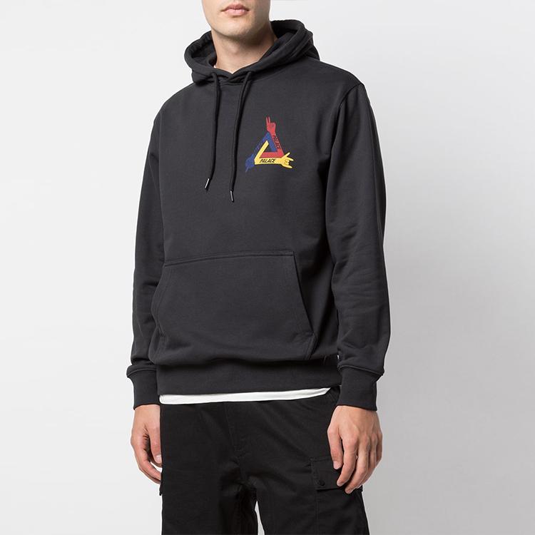 Palace Черные топы унисекс с капюшоном JCDC P16HD054