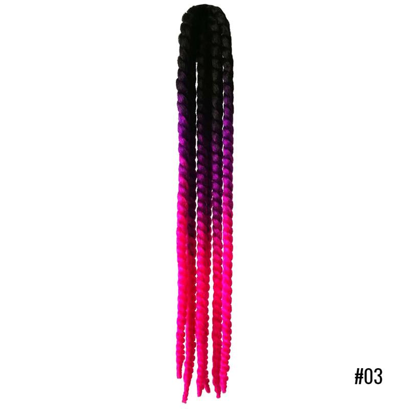 60cm Punk Style Motorcycle Scattered Gradient Ramp Helmet Braids Twist Braid Horn Motocross Motorbike Off Road Moto Decor