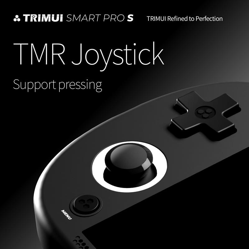 Ручная игровая консоль Trimui Smart Pro S, система Linux, джойстик TMR, RGB-подсветка, светодиодная подсветка окружающей среды, 5000 мАч, ретро-видеоигровой плеер, новая