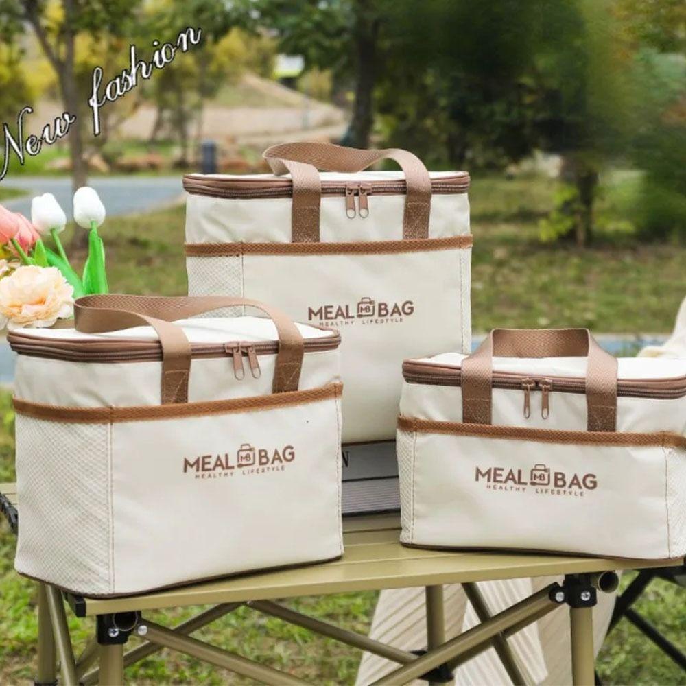 Thickened Cooler Bag Waterproof Camping Picnic Bag Lunch Box Thermal Food Storage Bag Hiking