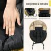 Rattan Armchair, Outdoor Chair, Garden Chair. PE rattan. 89 cm x 75 cm x 143 cm. Natural + Black