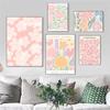 1pc Flower Market Wall Art Colorful Nordic Plant Poster HD Posters Home Room Bar Cafe Decor Art Wall Painting Picture