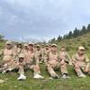 Детский тактический камуфляжный комплект униформы