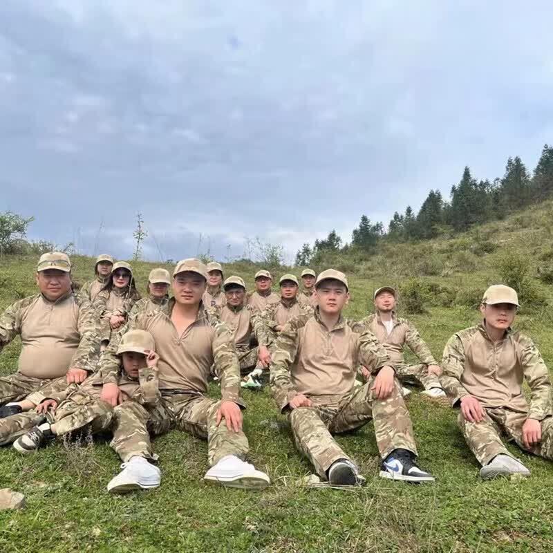 Детский тактический камуфляжный комплект униформы