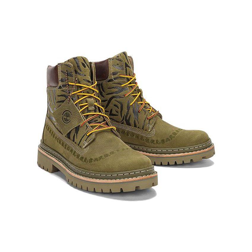 Timberland X Clot Future73 Timberloop 6-дюймовый ботинок 'Оливково-зеленый' Женский A66KU