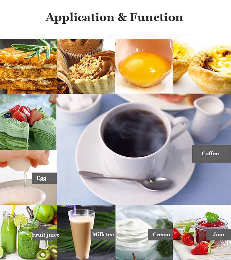 Milk Frother Automatic Handheld Foam Coffee Maker Whisk Milk Cappuccino Frother Portable Kitchen Coffee Blender