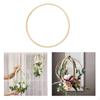 Bamboo Rings Hoops Round Macrame for DIY Craft Party Home Accessorie, Stitch Embroidery