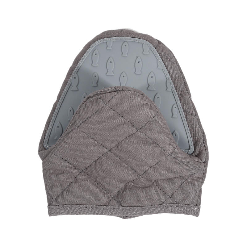 Silicone Anti Gloves Fish Shaped High Scald Kitchen Silicone Gloves Tray Dish Holder Oven Gloves Multi-purpose Gloves