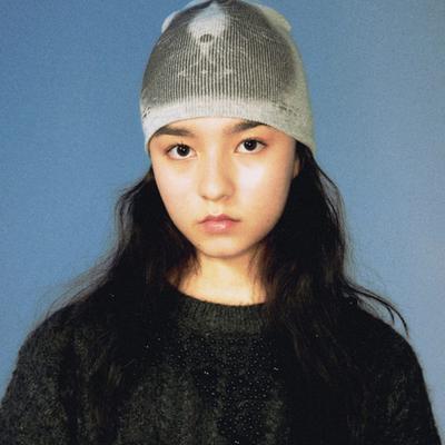 Шапка бини меланж с капельками Д.Пабло