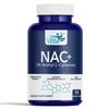 Fitness Veda NAC+ | Добавка N-ацетил L-цистеина | Поддержка здоровья дыхательной системы, антиоксидантная защита и детоксикация печени | Капсулы по 1000 мг | Без ГМО, Стимул
