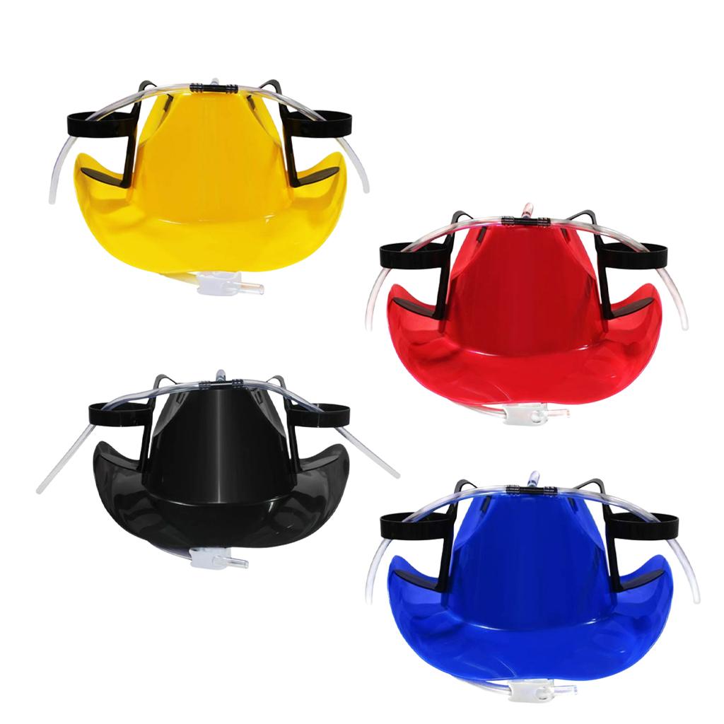 Lazy Lounged Straw Caps Beer Birthday Party Funny Unique Toy Prop Holder Guzzler Helmet Drinking Beer Cola Coke Soda
