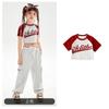 Girls Hip Hop Dance Costume Jazz Performance Outfit Kids Street Practice Wear Trendy Stage Clothes