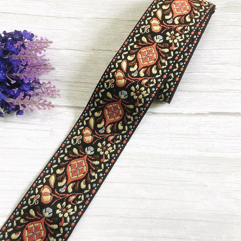 5смx1 ярд Швейные аксессуары Декор для штор DIY материалы Богемный стиль Аксессуары для одежды Роскошный Разноцветный