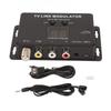 TV Link Modulator Support PAL NTSC Stable Small AV To RF Converter with IR Return for Set Top Box