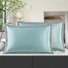 Summer Ice Silk Dual-Sided Cool Pillowcase: Washable, High-Grade, and Perfect for Students and Adults