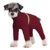 Thick Fleece Dog Clothes for Small Dogs & Puppies, Warm Long Sleeve 4-Leg Winter Coat for Teddy Poodle