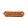 By Far Baby Amber Vintage Crocodile Pattern Embossed Leather Shoulder Bag Women shoulder bag Brown 20FWBASTNDSMA