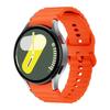 Оригинальный ремешок для Samsung Galaxy watch 7 6 5 4 44мм 40мм/FE/Pro/classic Силиконовый спортивный ремешок браслет correa Galaxy watch 7 Ремешок