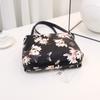 Women's Single Shoulder Bag Floral Pattern Canvas Material Comfortable Lightweight