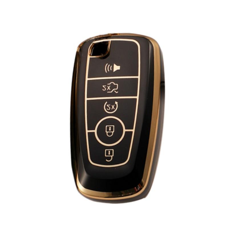 Для Ford Fusion Mondeo Mustang Explorer Edge EcoSport Mondeo для Lincoln MKC MKZ MKX чехол для дистанционного ключа в виде ракушки брелок-брелок